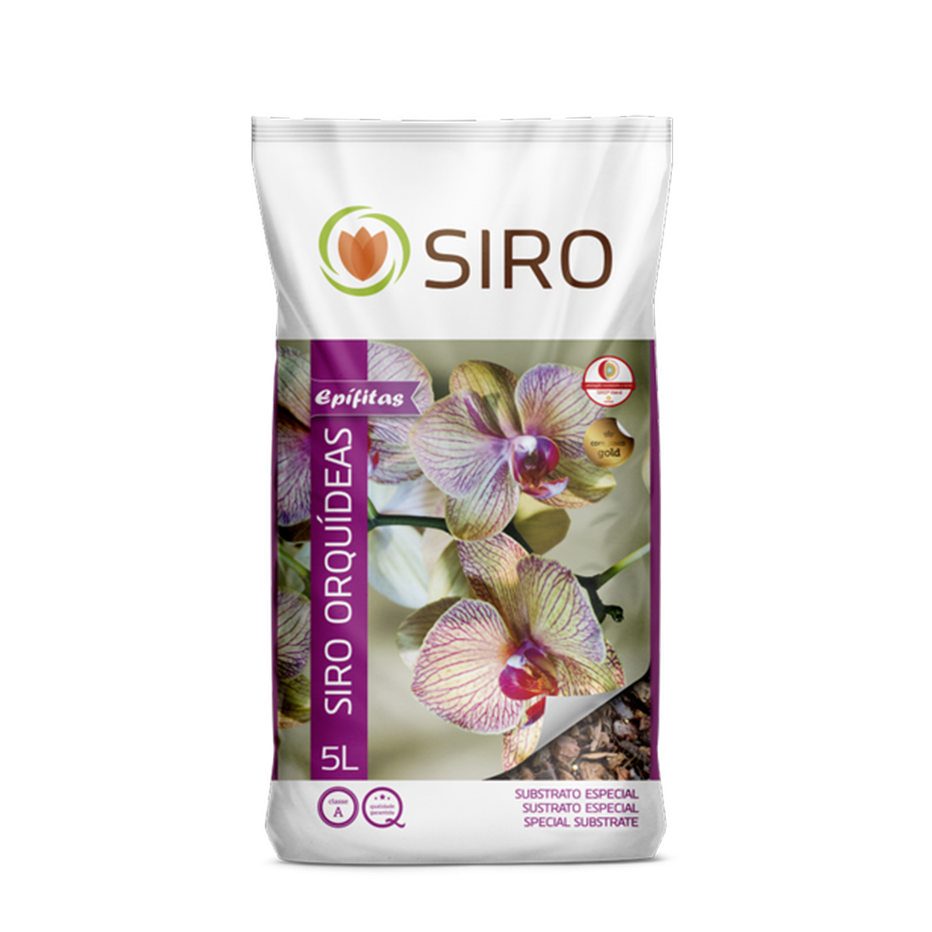 Substrato Orquídeas Interior 5 L SIRO