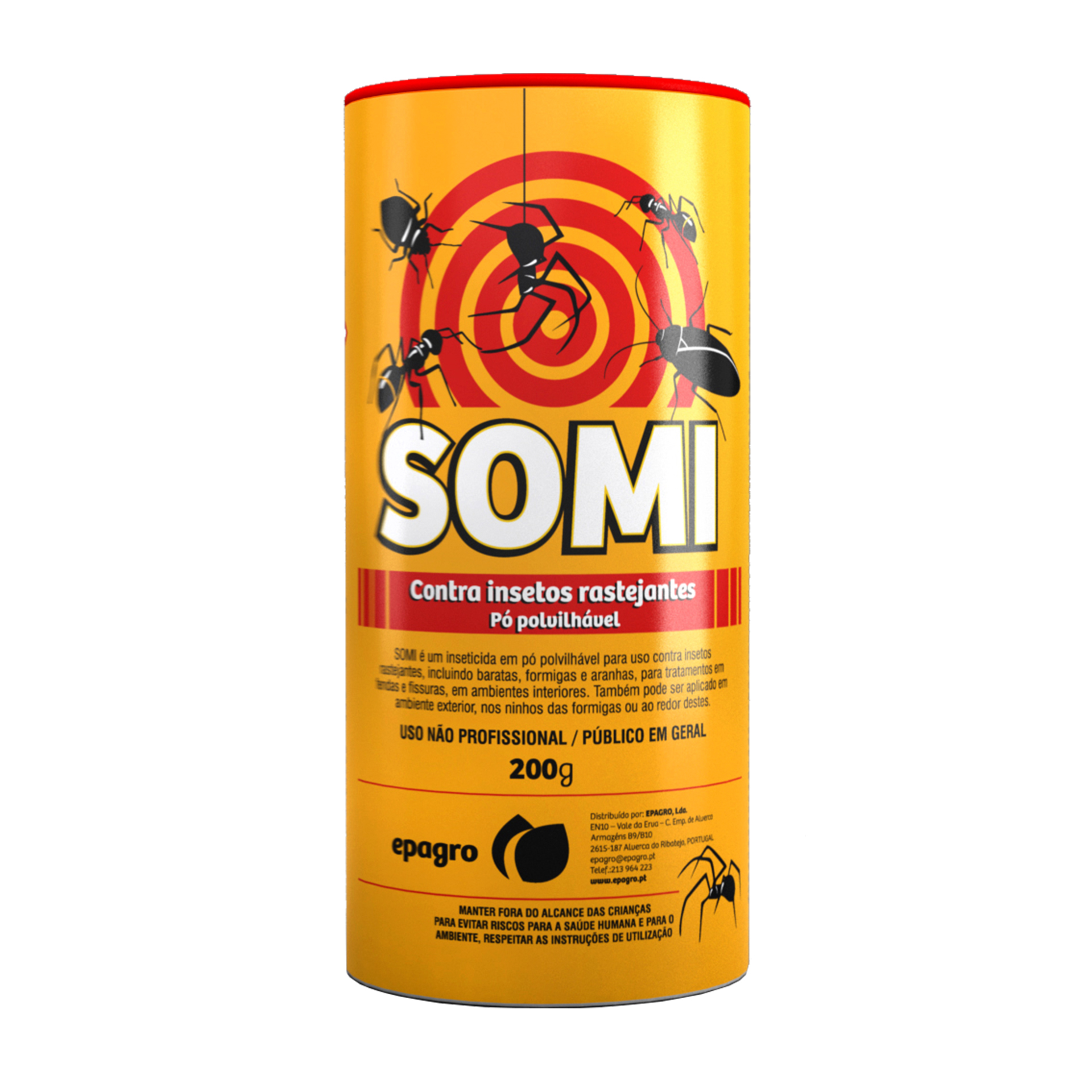 Pó Contra Rastejantes Somi 200 G