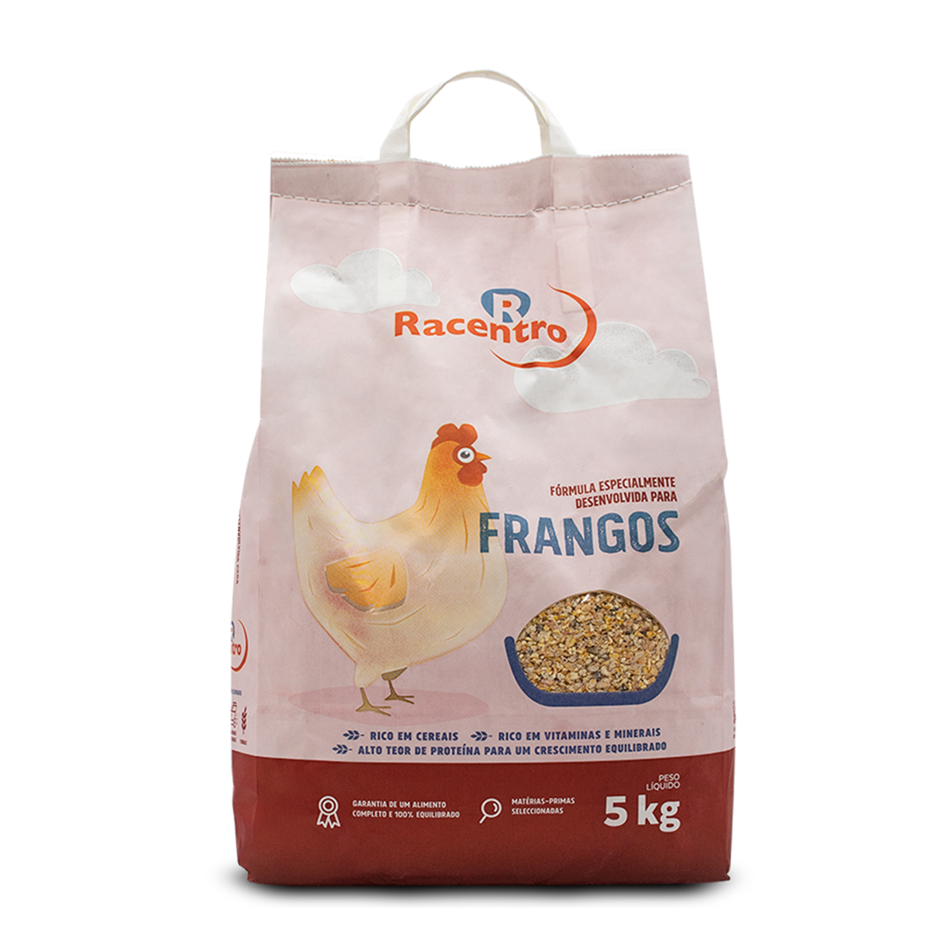 Ração Para Frangos Farinha 115 5 KG RACENTRO