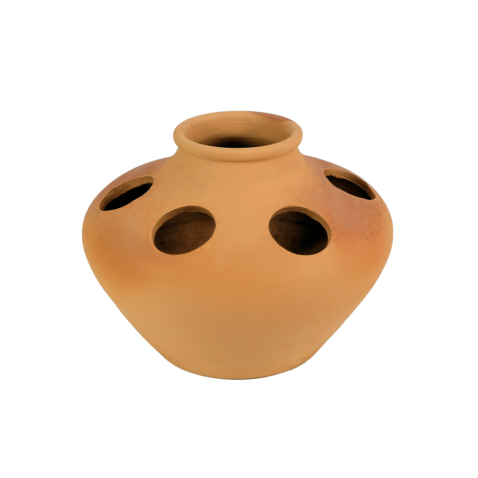 Vaso Cerâmico Taça Morangueiro 22X30 CM TAMEFF