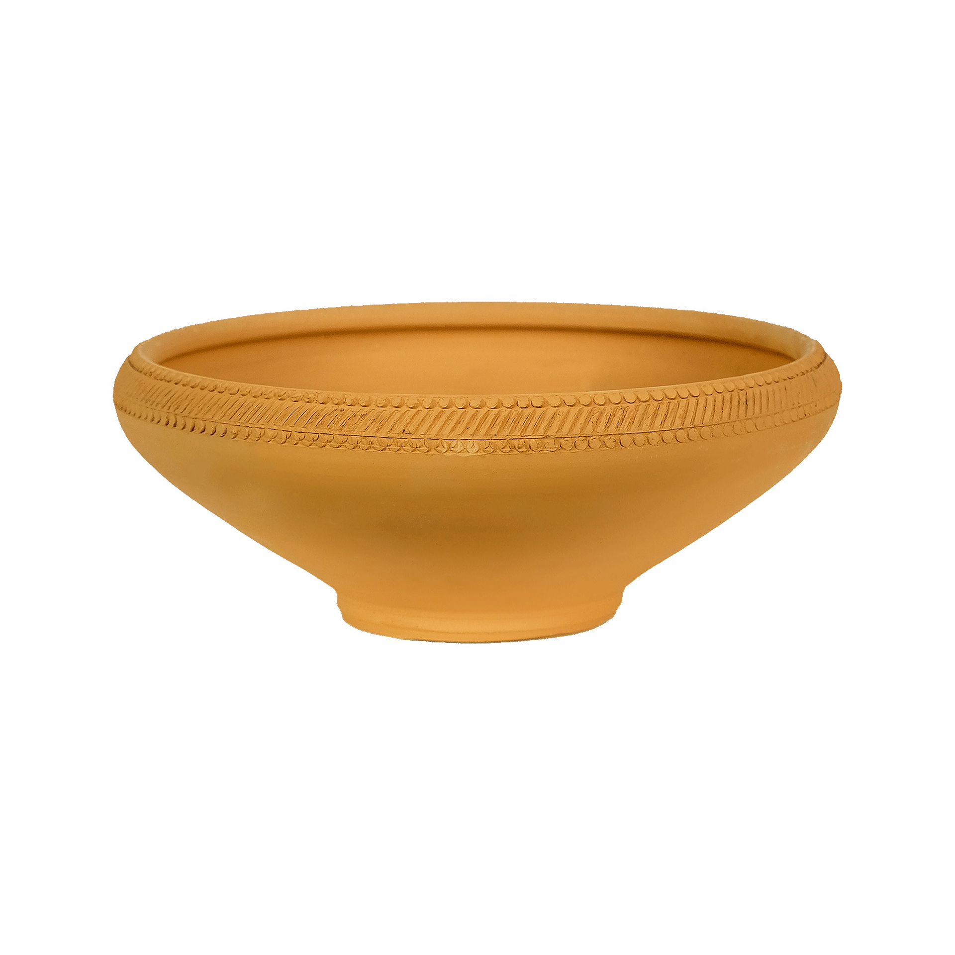 Vaso Cerâmico Taça Oliveira 20X40 CM TAMEFF