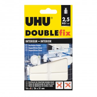 Fita Cola Dupla Interior UHU 1,5Mt