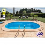 Piscina Enterrada MADAGSCAR 600X320X150 CM GRE