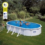 Piscina Filtro Areia 730X375X120 CM GRE