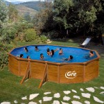 Piscina Imitar Madeira 610X375X120 CM GRE Piscina Imitar Madeira 610X375X120 CM GRE