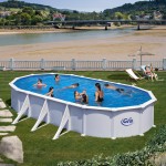 Piscina Filtro Areia 800X470X132 CM GRE Piscina Filtro Areia 800X470X132 CM GRE