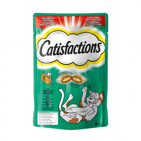 SNACK P/GATO 60 GR