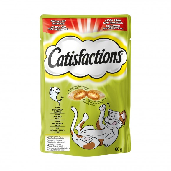 SNACK P/GATO 60 GR