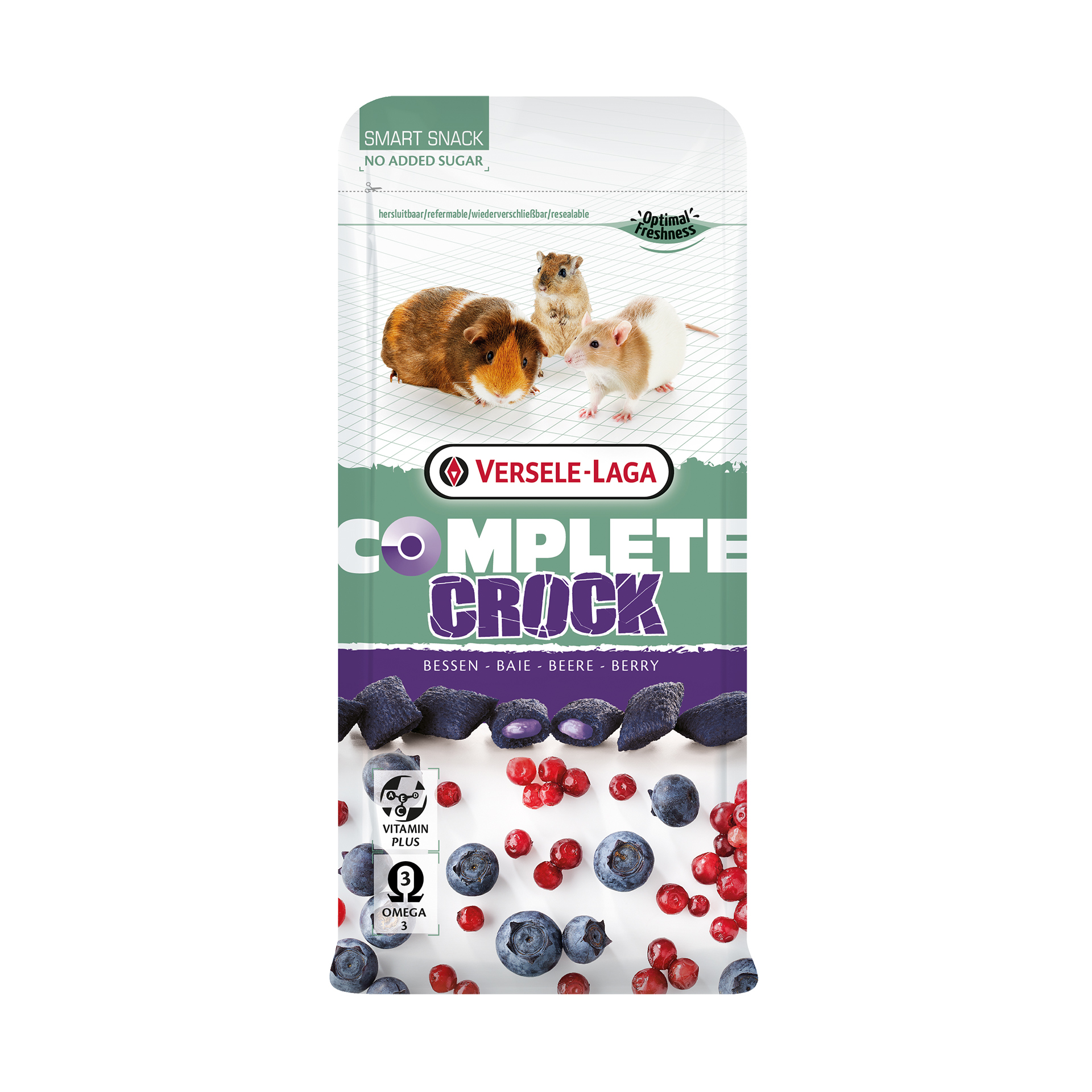 Snack P/Roedores Complete Crock Bagas 50 G VERSE L