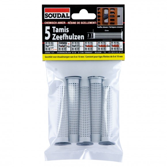 Bicos Varao Roscado Transparente SOUDAL 5Un Bicos Varao Roscado Transparente SOUDAL 5Un