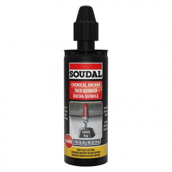 Bucha Quimica Vinylester SOUDAL 165ML Bucha Quimica Vinylester SOUDAL 165ML