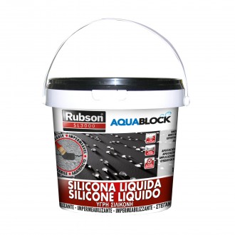 Silicone Liquido Sl3000 Preto RUBSON 1KG