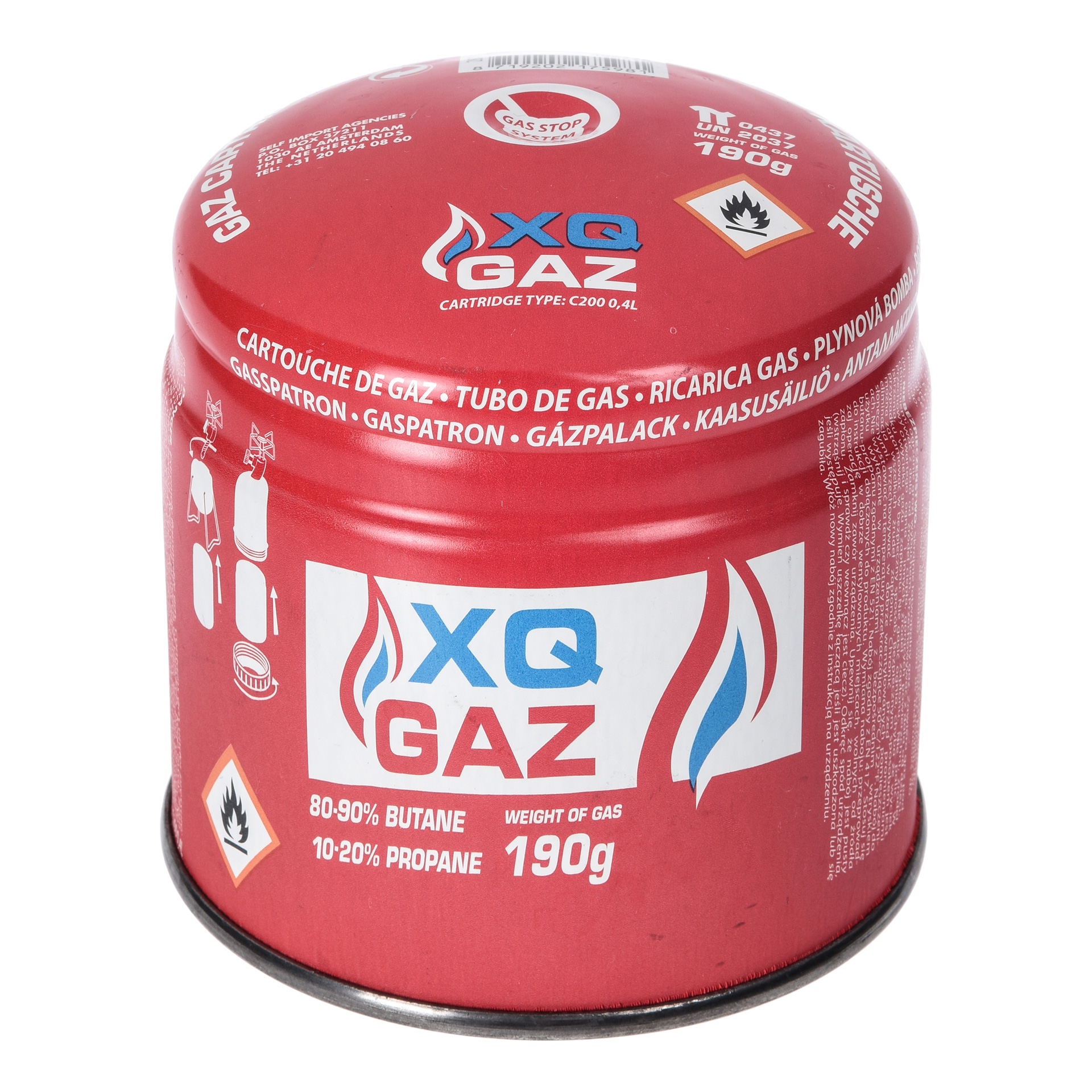 Recarga Gás Camping 190GR