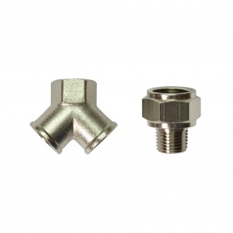 Conetor 3 Vias 2X1/4F-3/8F-1/4F STANLEY