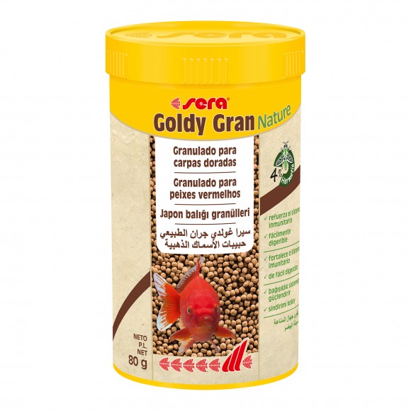 Alimento para Peixe Goldy Gran Nature 250Gr Alimento para Peixe Goldy Gran Nature 250Gr