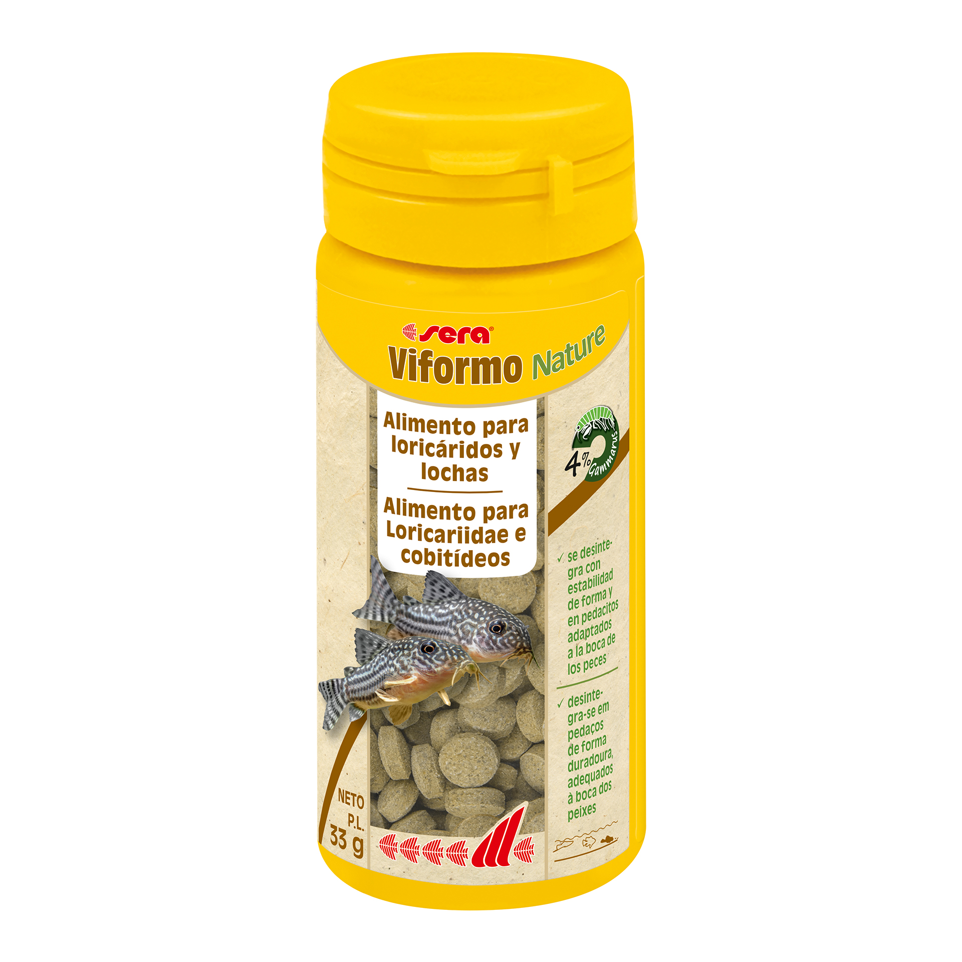 Alimento para Peixe Viformo Nature SERA 100Gr