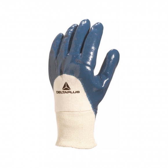 Luva Prot Nitril/Malha Arejado Azul N8 DELTA PLUS