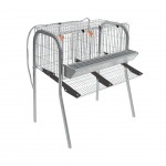 Jaula para 8 Galinhas Poedeiras 2 Pisos GOMEZ Y CR