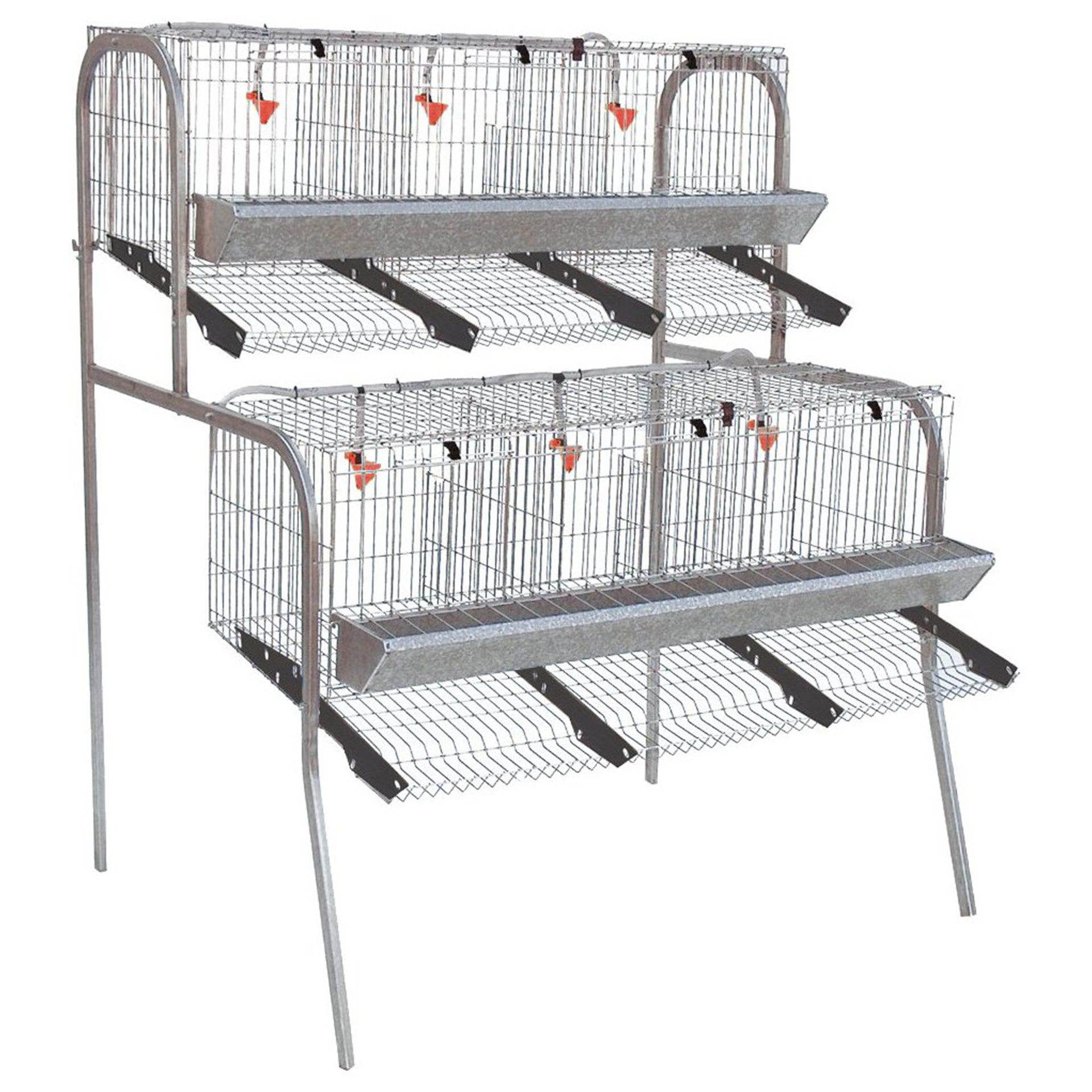 Jaula para 12 Galinhas com 2 Pisos GOMEZ Y CRESPO