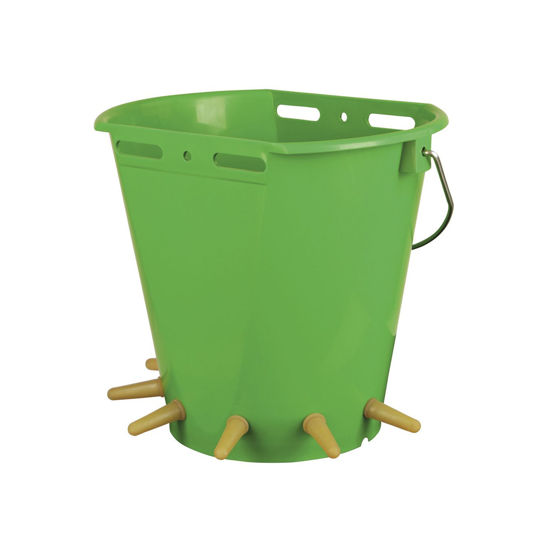 Balde Para Cordeiros 6 Saidas Verde KERBL