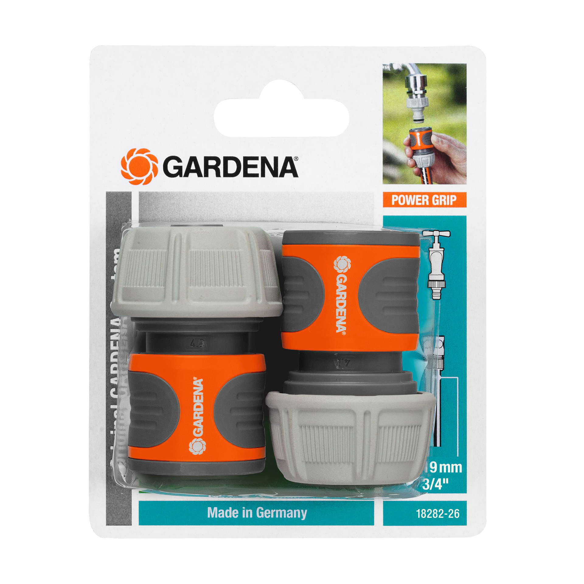 Conjunto 2 Ligações Rapidas 19 MM 5/8-3/4 GARDE