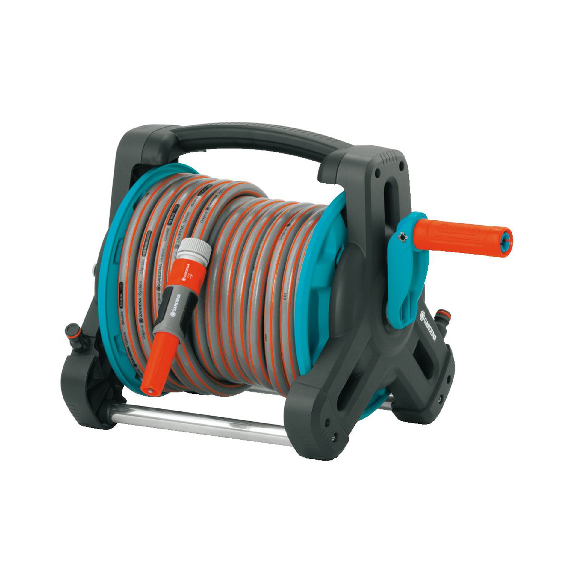 Porta Mangueira Com 10 M 13 MM + Ligações GARDENA