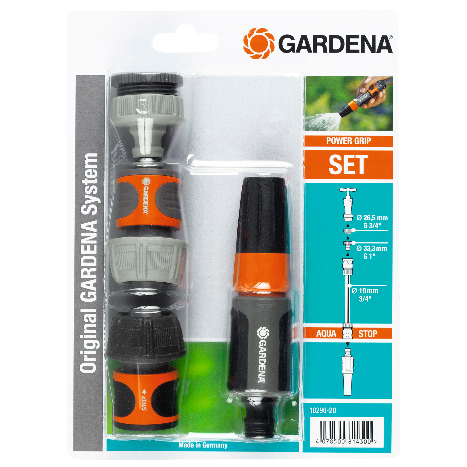 Conjunto Ligações + Agulheta 19 MM GARDENA