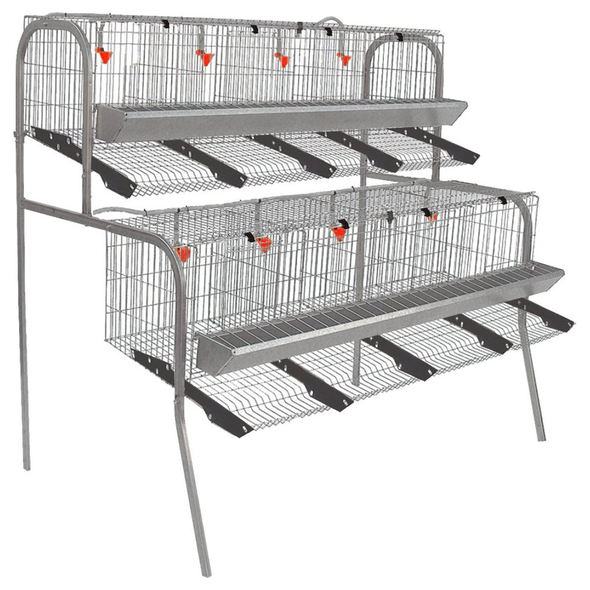 Jaula para 24 Galinhas com 2 Pisos GOMEZ Y CRESPO