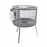 Jaula Redonda Para Coelhos Macho  GOMEZ Y CRESPO Jaula Redonda Para Coelhos Macho  GOMEZ Y CRESPO