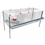 Jaula para Frangos 3 Divisórias Mista GOMEZ Y CRES Jaula para Frangos 3 Divisórias Mista GOMEZ Y CRES