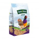 Alimento Pássaros Exóticos Mistura 1 KG CANTO ALEG Alimento Pássaros Exóticos Mistura 1 KG CANTO ALEG