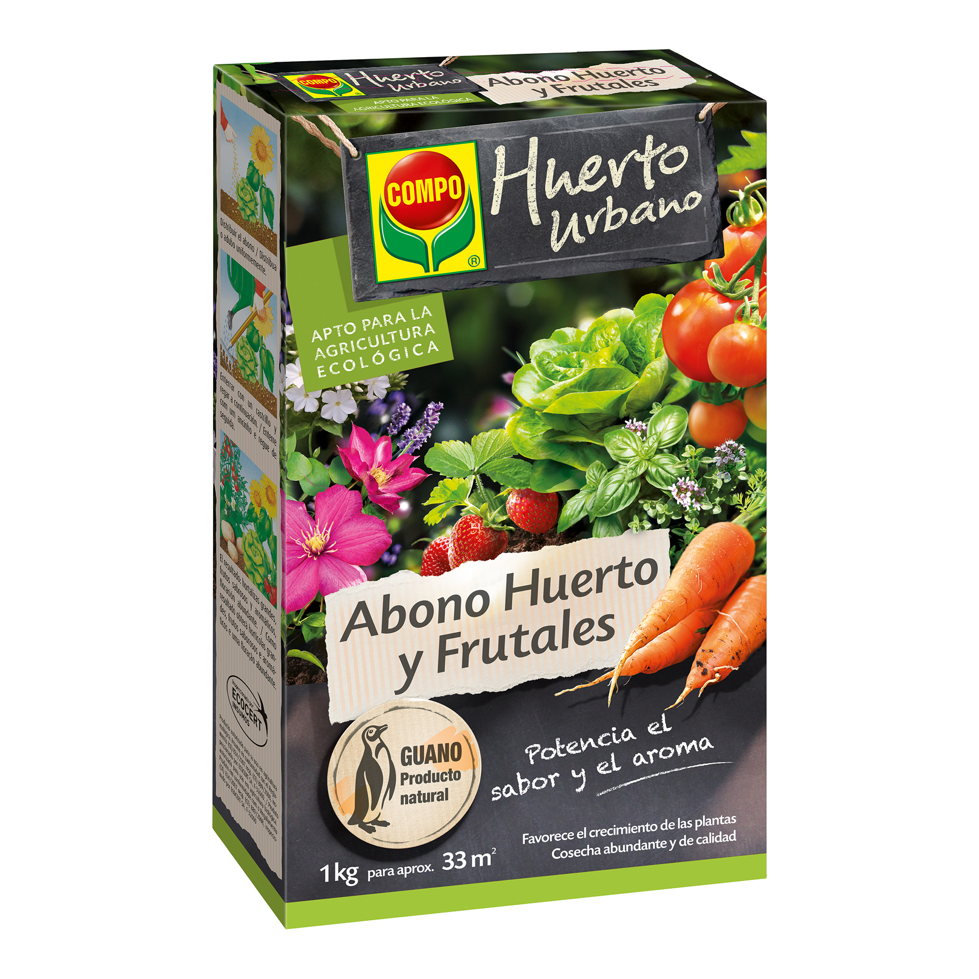Adubo Horta Fruta Bio 1 KG COMPO
