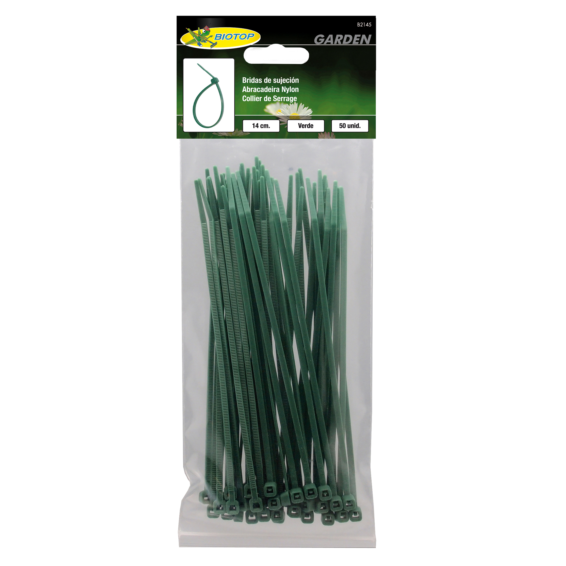 Abraçadeiras Verdes 14 CM ALTADEX