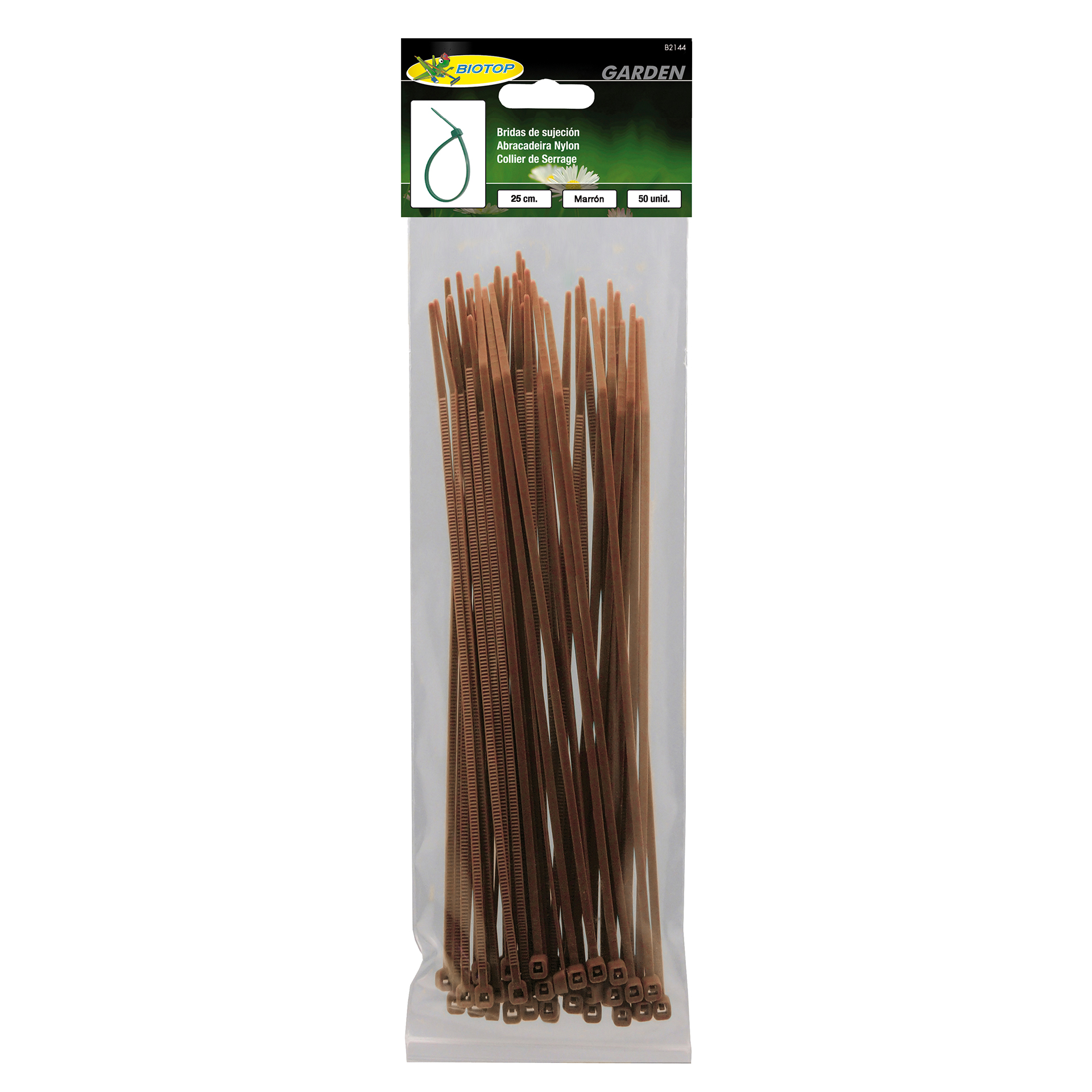 Abraçadeiras Castanhas 25 CM ALTADEX