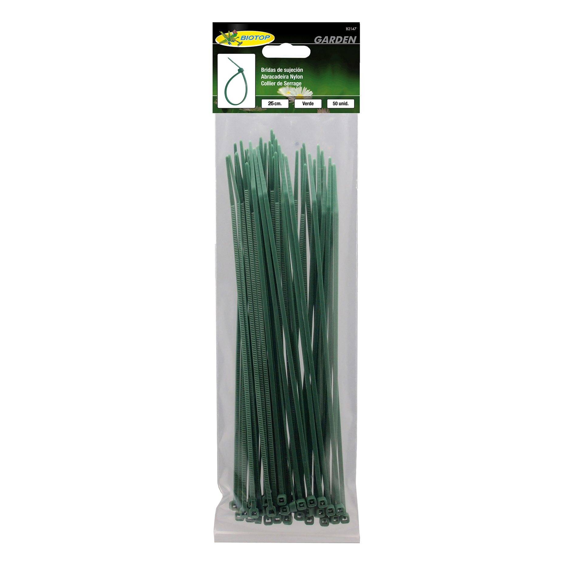 Abraçadeiras Verdes 25 CM ALTADEX