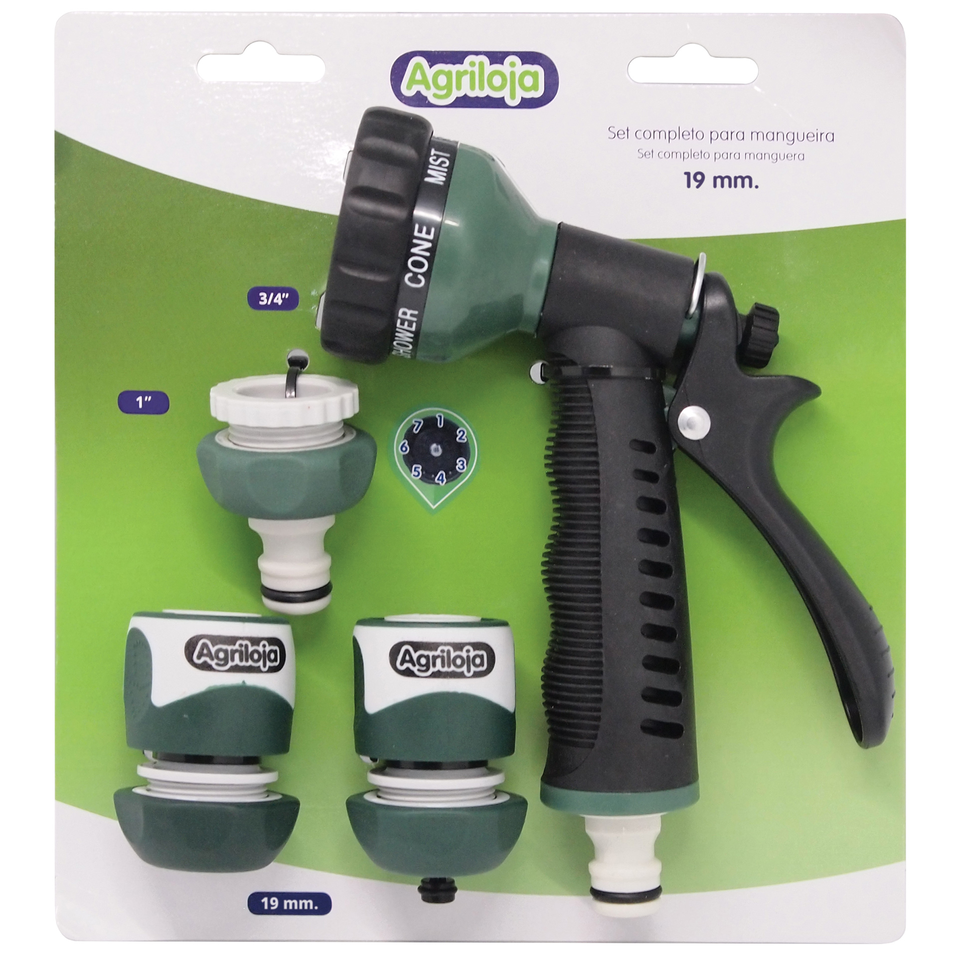 Conjunto Completo 19 MM AGRILOJA