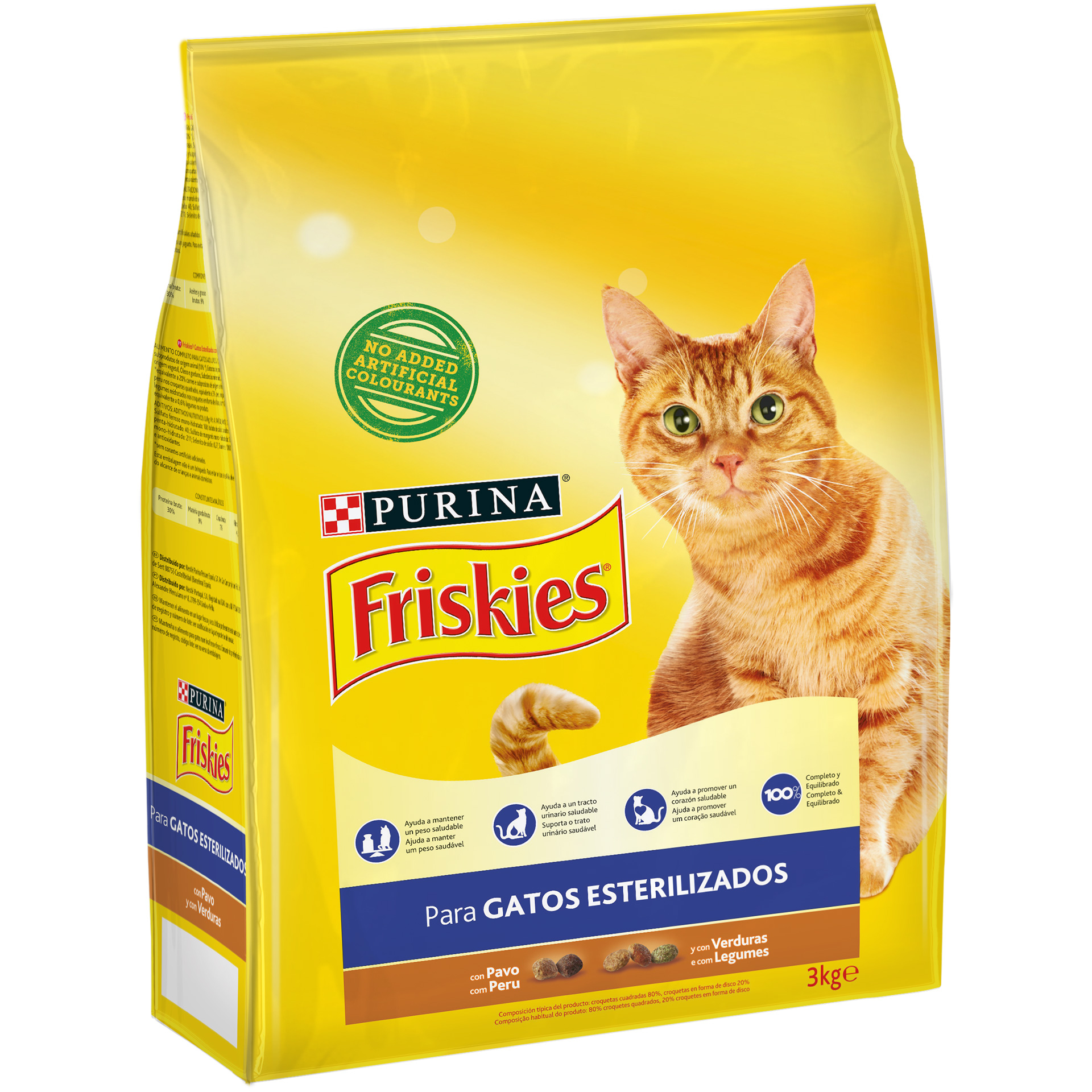 ALIMENTO SECO GATO ESTERILIZADO PERÚ E VEGETAIS