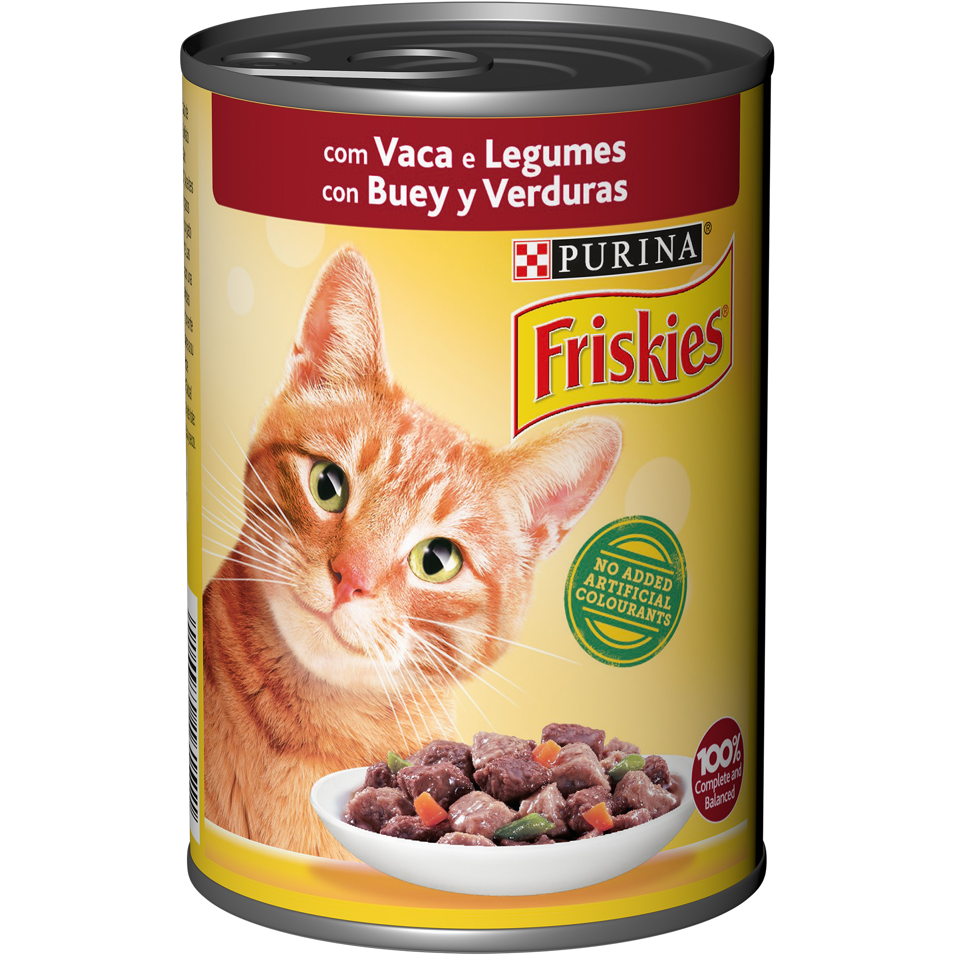 Alimento Húmido Para Gato Vaca 400 G FRISKIES