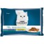 ALIMENTO HMIDO GATO CARNE E LEGUMES GOURMET PEARL 4X85 G