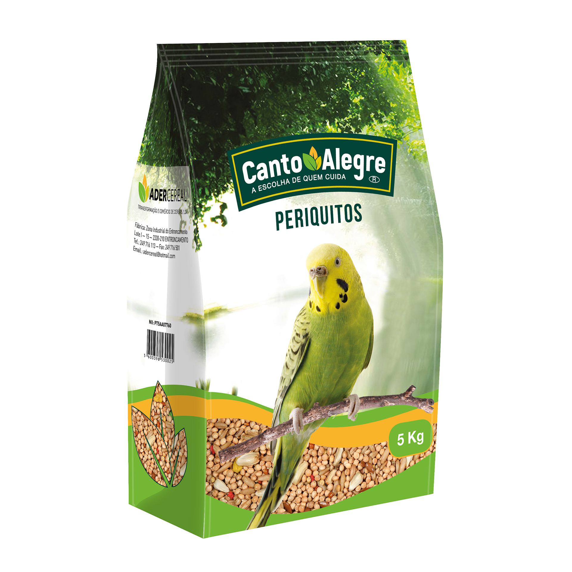 Alimento p/ periquitos Classic 5KG