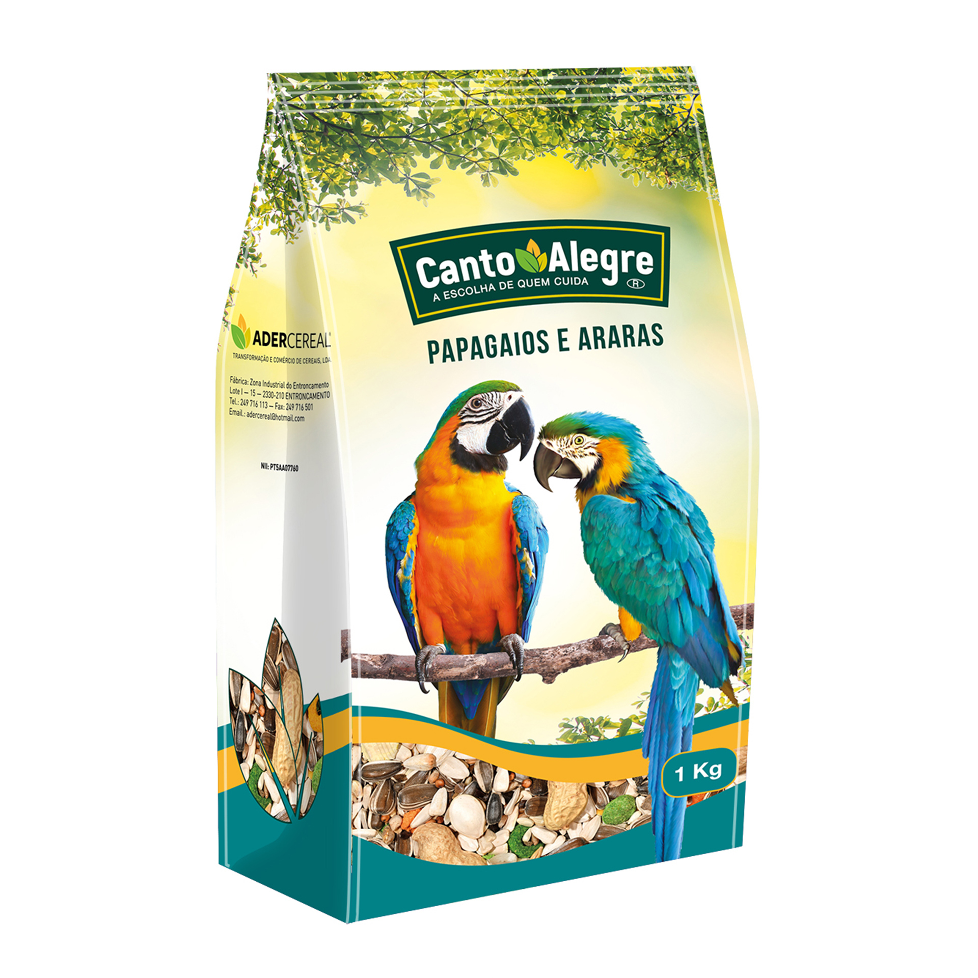 ALIMENTO PARA PAPAGAIOS CLASSIC 1 KG