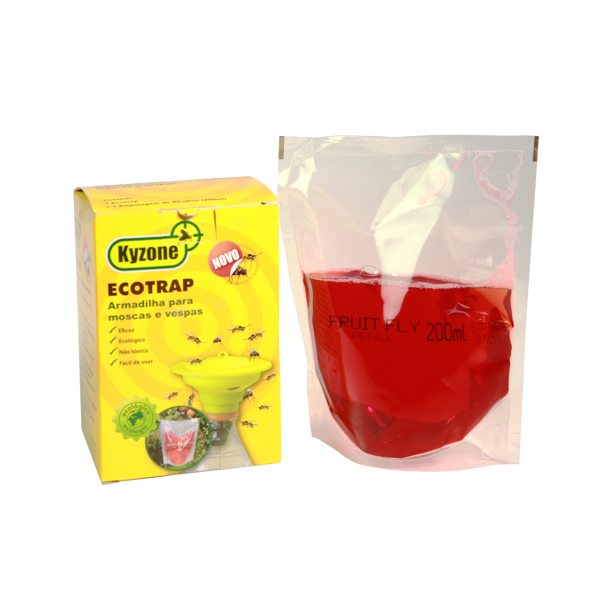 Pack Armadilha B-Trap Com Atrativo KYZONE