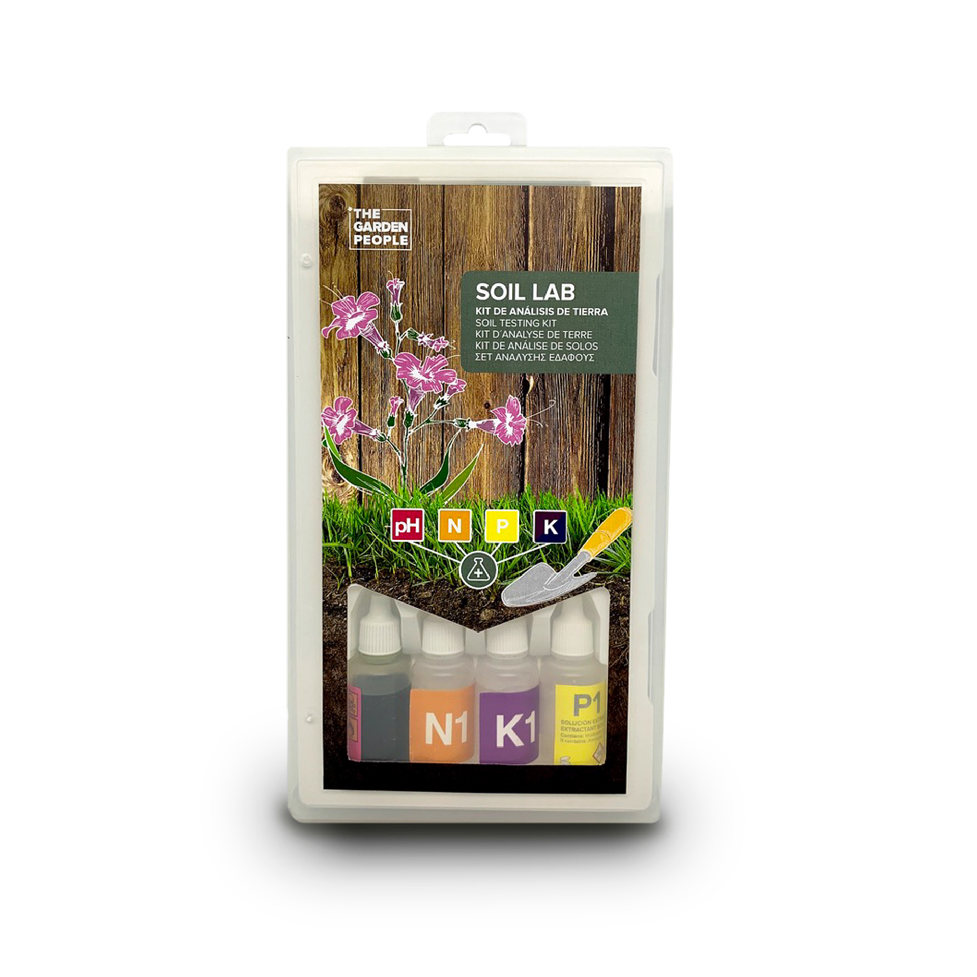 KIT ANÁLISE SOLO PH, NITROGÉNIO, FÓSFORO E POTÁSSI