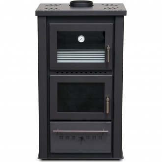 SALAMANDRA LENHA COM FORNO IRIS N990 METLOR