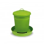 Comedouro emMetal Pintado p/Aves 4KG