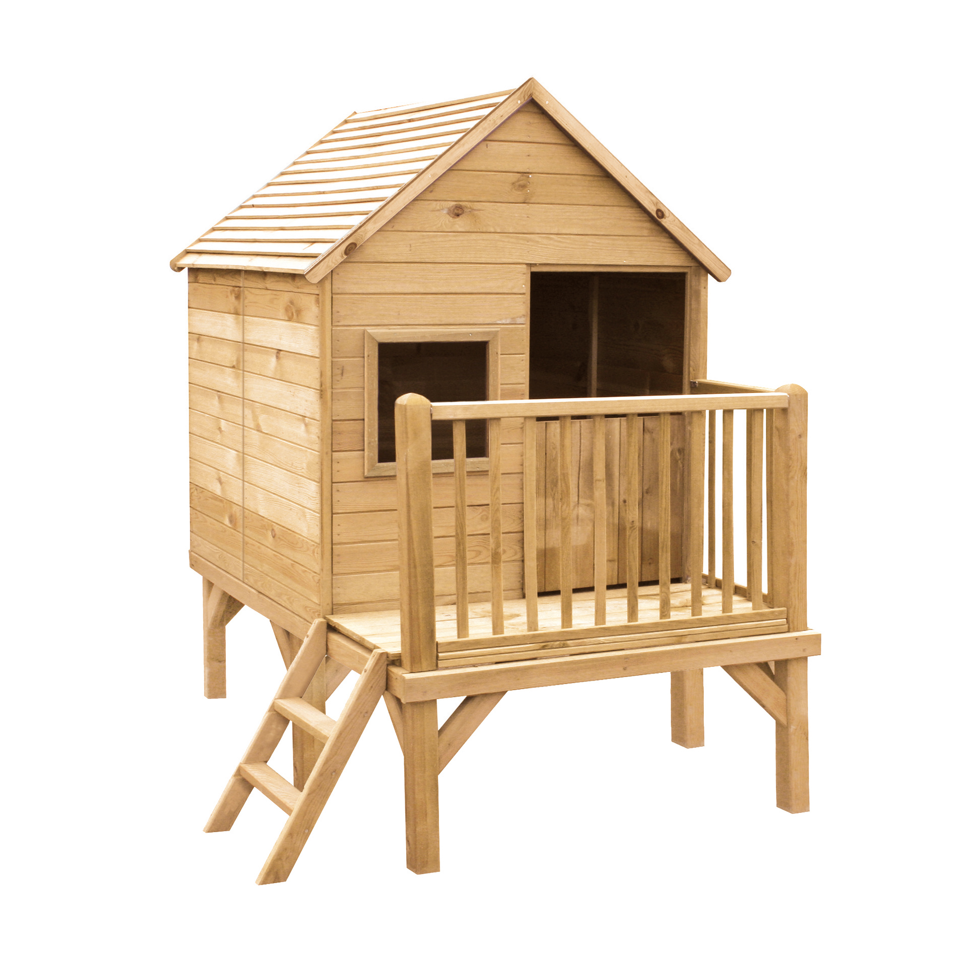 Casinha Kids Madeira 170X151X215CM CERLAND