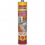 Silicone Cola e Veda Pu Branco SOUDAL 310ML Silicone Cola e Veda Pu Branco SOUDAL 310ML