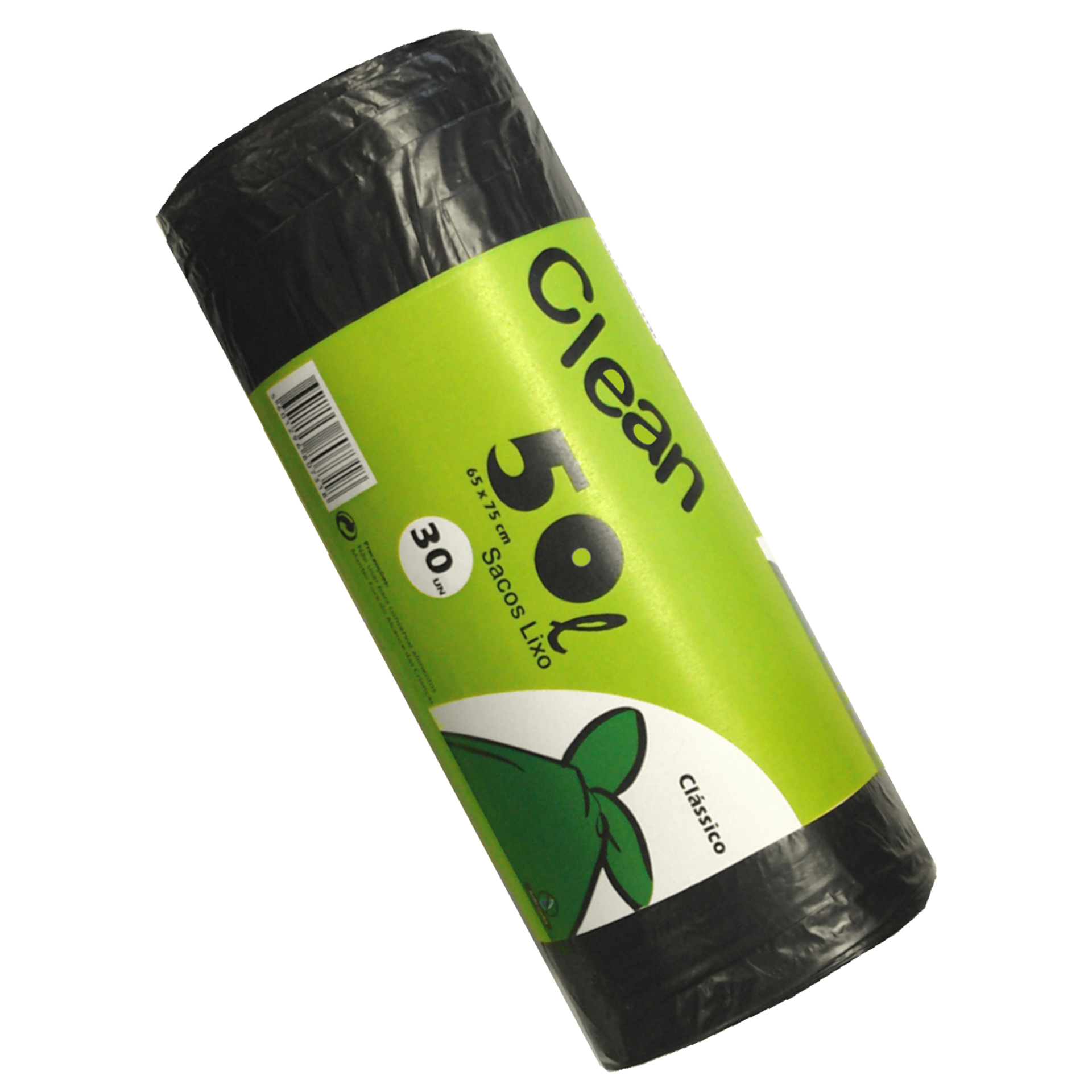 Saco Do Lixo Com Atilho 50 L  30 UN CLEAN