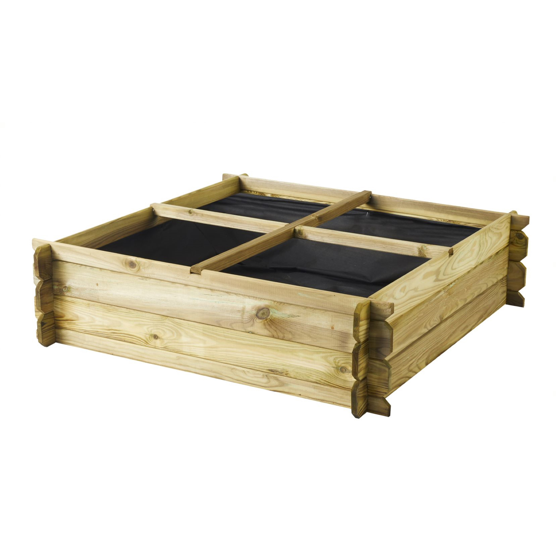 Mini Horta Madeira 100X100X30 CM CERLAND