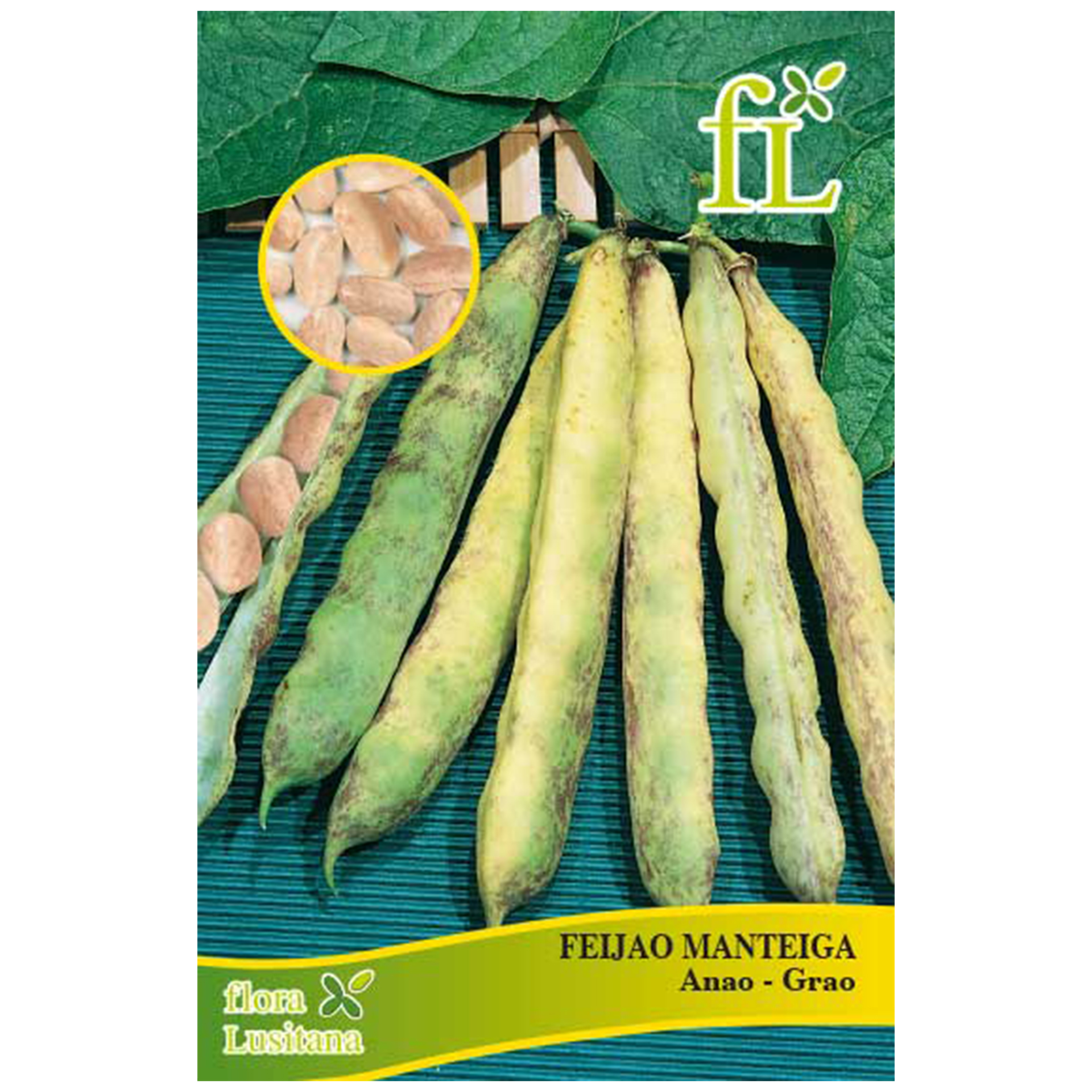 Feijão Manteiga Anão 100 G FLORA LUSITANA